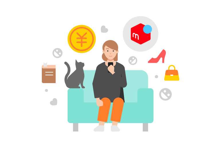 メルカリアプリですぐに決済